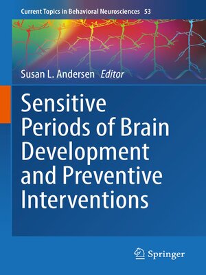 cover image of Sensitive Periods of Brain Development and Preventive Interventions